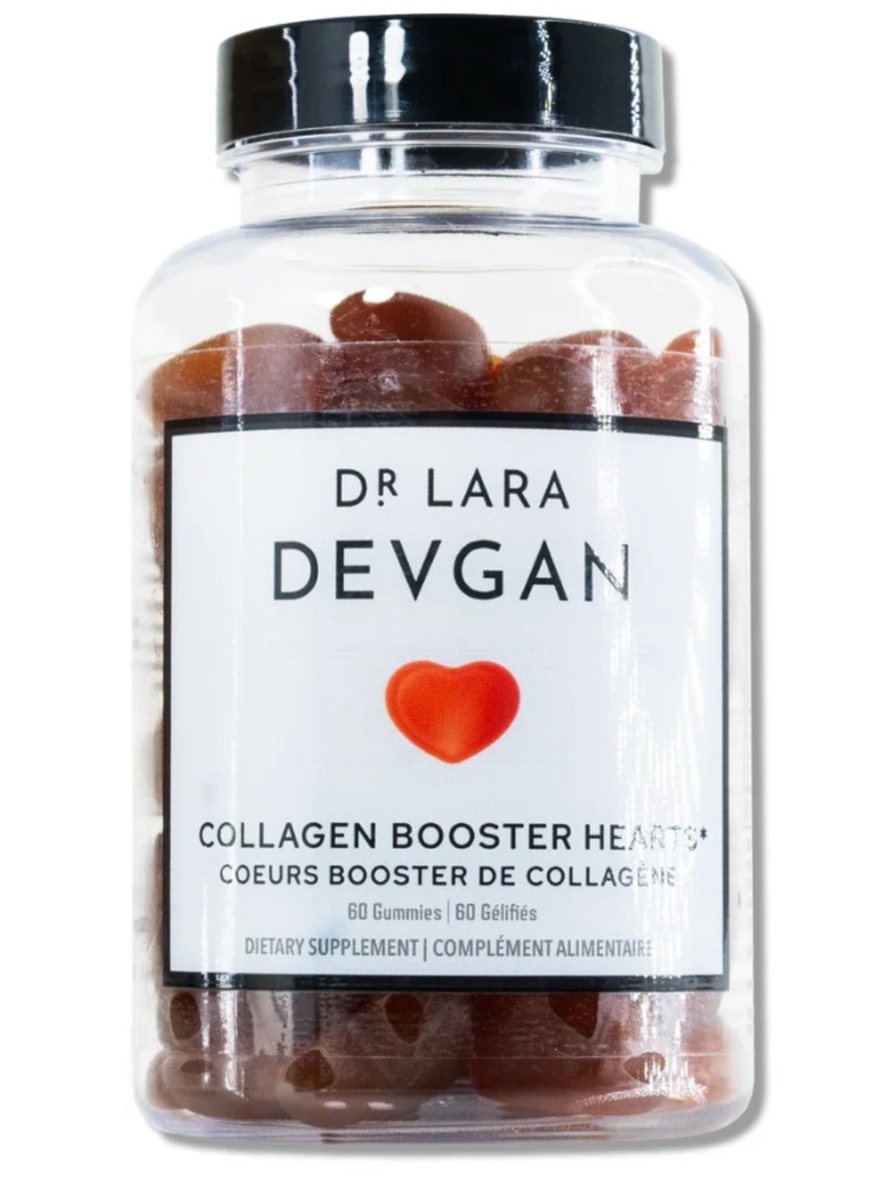 Dr. Lara Devgan Collagen Booster Hearts 60 Gummies